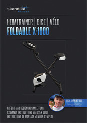 Skandika Fitness FOLDABLE X-1000 Assembly Instructions And User Manual