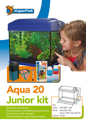 Aquadistri SuperFish Aqua 20 Warranty And Manual