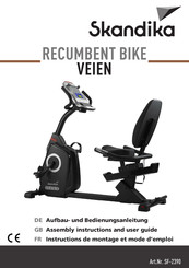 Skandika VEIEN Assembly Instructions And User Manual