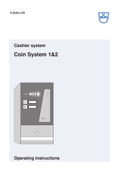 V-ZUG Coin System 2 Operating Instructions Manual