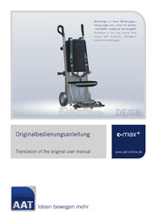 AAT c-max+ Translation Of The Original User Manual
