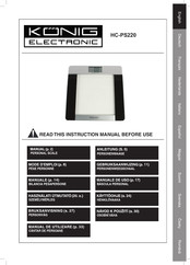 König Electronic HC-PS220 Manual