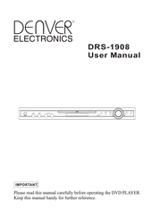 Denver Electronics DRS-1908 User Manual