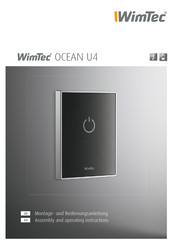 WimTec OCEAN U4 121 131 Assembly And Operating Instructions Manual