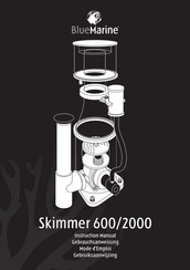 Aquadistri BlueMarine Skimmer 600 Instruction Manual