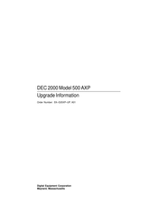 Digital Equipment 2000 Upgrade Information