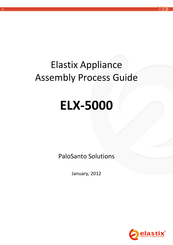Elastix ELX5000 Assembly Manual
