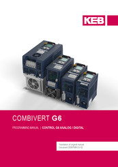 Keb COMBIVERT G6 Programming Manual