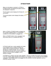 Digitrax DT400R Manual