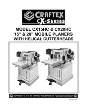 Craftex CX20HC User Manual