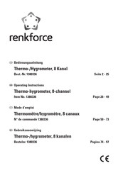 Renkforce 1380336 Operating Instructions Manual