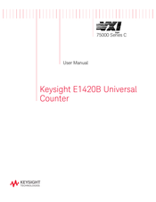 Keysight Technologies VXI bus 75000 C Series User Manual