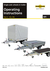 Humbaur HU 132314 Operating Instructions Manual