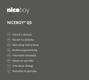 Niceboy PILOT Q5 Operating Instructions Manual