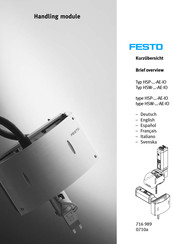 Festo HSW-AE-IO Series Brief Overview