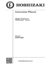 Hoshizaki MODwater DWM-20A Instruction Manual