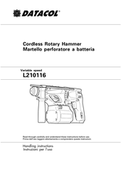 Datacol L210116 Handling Instructions Manual