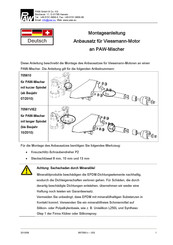 PAW 70561VIE2 Assembly Instructions Manual