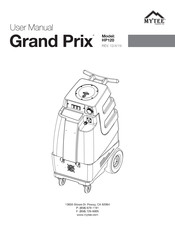 Mytee Grand Prix HP120 User Manual