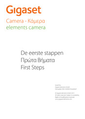 Gigaset Elements Camera First Steps