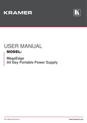Kramer MegaEdge User Manual