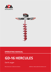 ADA INSTRUMENTS GD-16 HERCULES Operating Manual