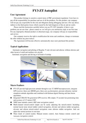 Guilin Feiyu Technology FY3-ZT Manual