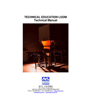 AVL Looms TECHNICAL EDUCATION LOOM Technical Manual