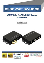 Cygnus CSSCV503SZ-HDCP User Manual