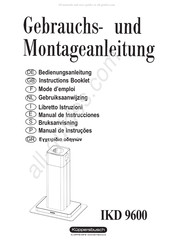 Kuppersbusch IKD 9600 Instruction Booklet