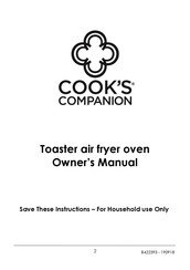 Cook's Companion B422393-00005-00000 Owner's Manual