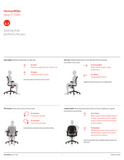 HermanMiller Equa 2 Quick Manual