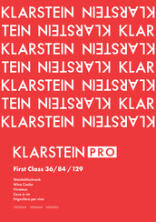 Klarstein PRO First Class 84 Instruction Manual