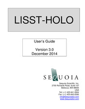 Sequoia LISST-HOLO User Manual