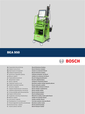 Bosch BEA 950 Original Instructions Manual
