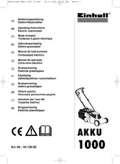 EINHELL 34.130.00 Operating Instructions Manual