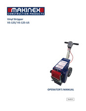 MAKINEX VS-125 Operator's Manual