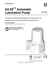 Graco G3 SP Series Instructions Manual