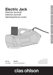 Clas Ohlson DYQ12V150/200-1 Original Instructions Manual