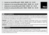 Nice MhouseKit WG2W Addendum To The Manual