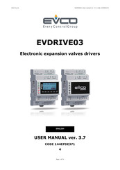 Evco EVDRIVE03 User Manual