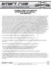 AirBagIt SMART RIDE Manual