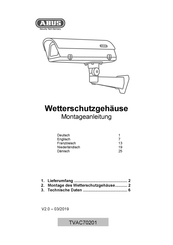 Abus TVAC70201 Installation Instructions Manual