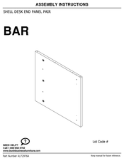 Bush Business Furniture A172976A Assembly Instructions Manual