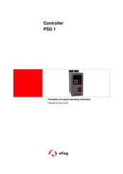 Afag PSG 1 Operating Instructions Manual
