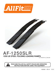 OHIOSTEEL AllFitHD AF-1250SLR Manual