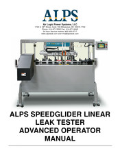 Alps Electric SPEEDGLIDER Operator's Manual