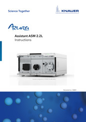 Knauer Azura Assistant ASM 2.2L Instructions Manual