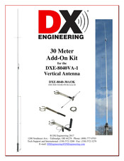 DX Engineering DXE-8040-30AOK Manual