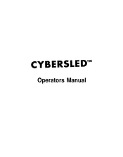 NAMCO CYBERSLED Operator's Manual